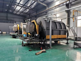 Cobalt, copper, nickel electronic material calcining rotary furnace