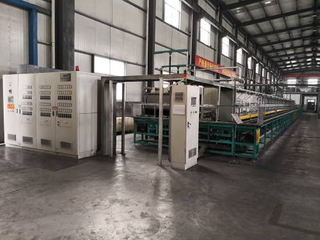 Atmosphere protection lithium battery graphite anode material carbonization roller kiln