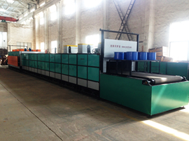 Mesh belt type electric heating glass baking (annealing) furnace